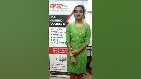 STUDENT FEEDBACK | CADD Nest RAJAINAGAR | COMPUTER & CADD TRAINING INSTITUTE