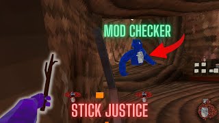 Using a Mod Checker to find CHEATERS! - Stick Justice!