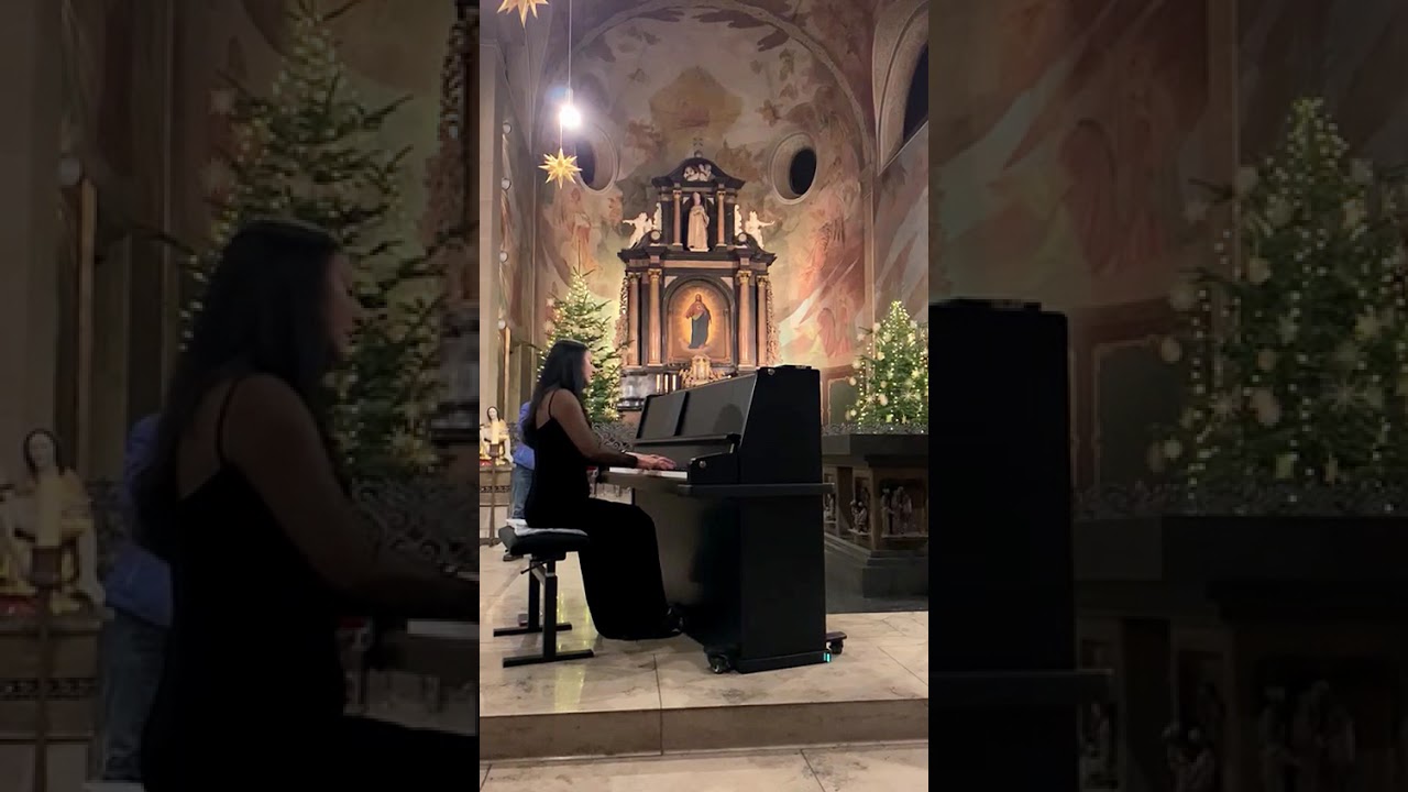 St.Maximin in Koblenz, Germany. Maria Streltsova plays live Franz Liszts  Petrarca Sonett  no.104. 