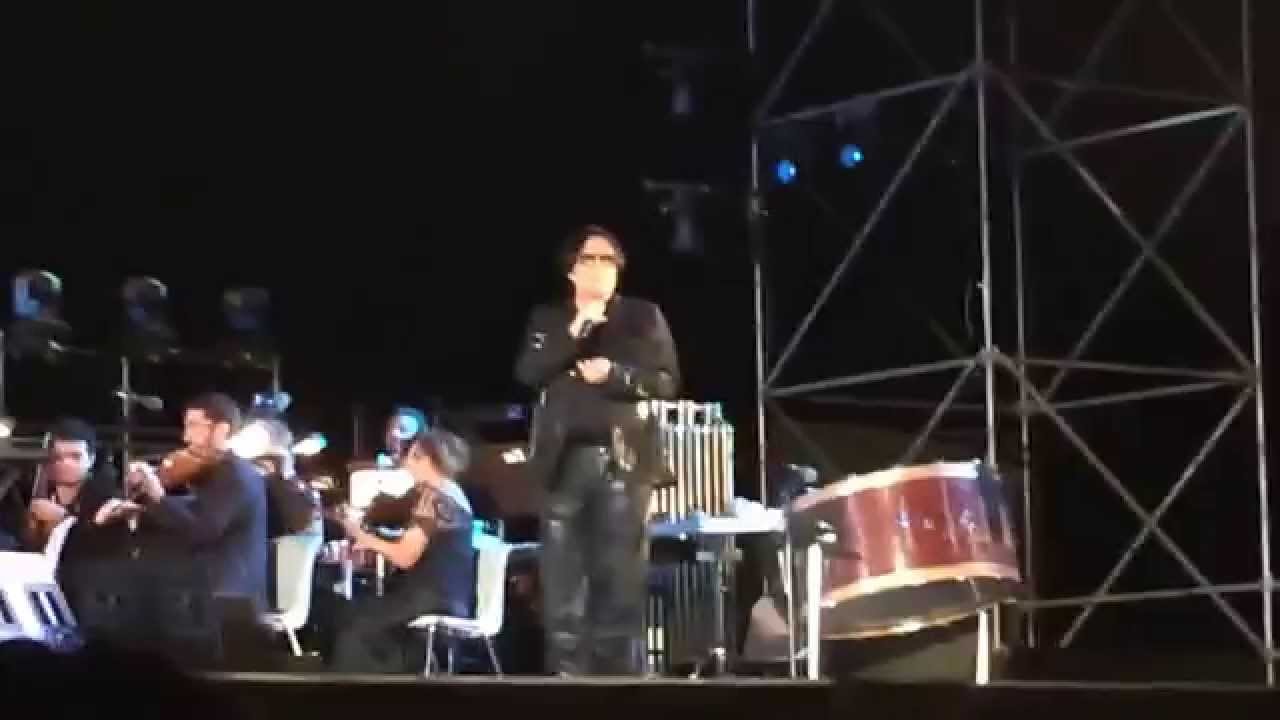 Il carrozzone Andrea Bocelli & Renato Zero Lajatico 4 agosto 2015