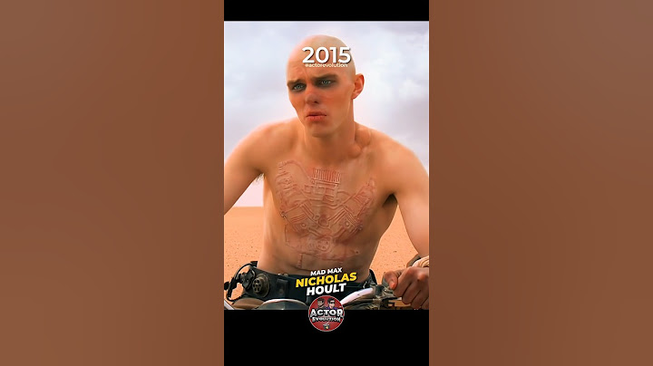 Nicholas Hoult: Actor Evolution