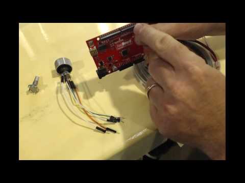 arduino with led strip and rotary encoder - components overview - YouTube