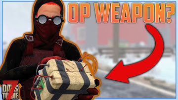 Causing Havok With Timed Charges! - 7 Days To Die Alpha 20 (Permafrost #11)