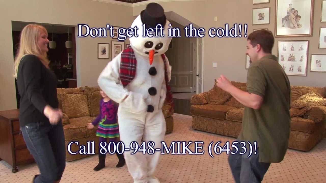 Dancing Snowman Funniest Commercial of the Year! Pt2 YouTube