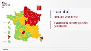 Covid-19 en France : 289 décès en 24 heures, 35 départements classés en 