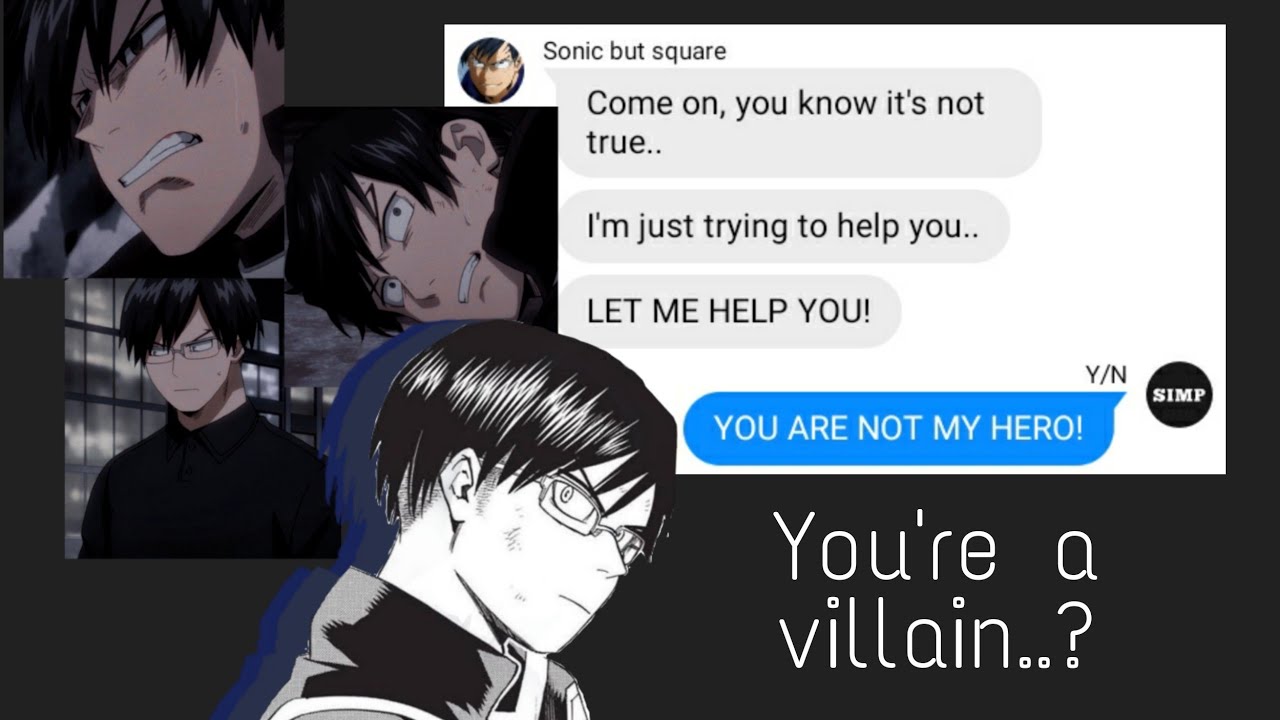 Bnha lyric (not) prank// GN! Y/N×Tenya Iida// Hero and villain duet