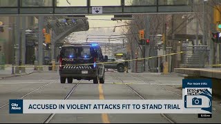 Calgary man charged in downtown violence spree fit to stand trial