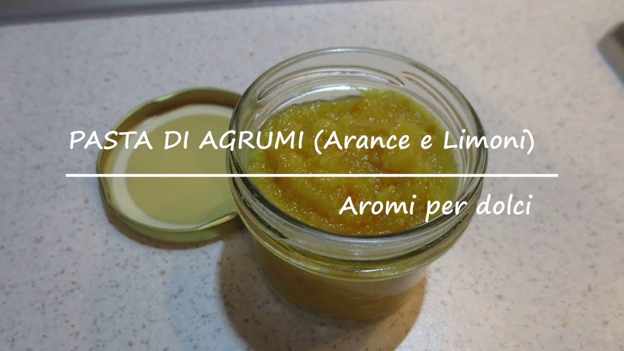 Pasta di agrumi (arancia e limone) - Pasta aroma per panettone e tanti altri dolci- Aroma natalizio