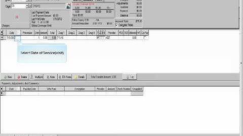 Enter New Charge Existing Patient