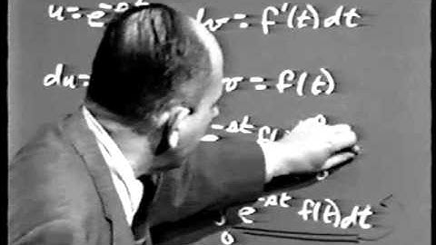 Part II: Differential Equations, Lec 7: Laplace Transforms