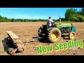 Planting Oats and New Seeding,  New Calves, and a Crop Check