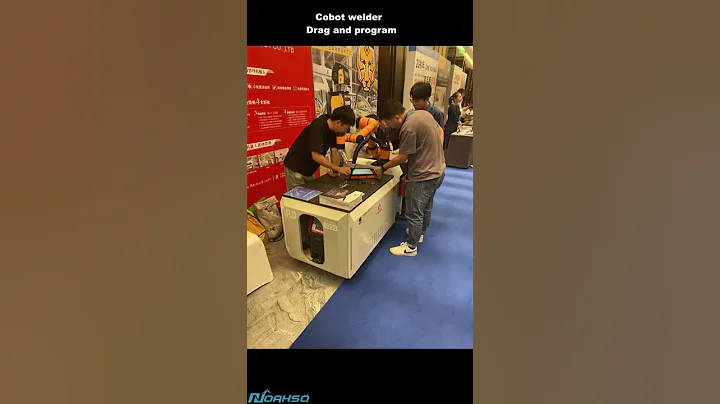 collaborative cobot for welding assemble application#cobotwelder #weldingcobot #cobot #jocrt #CGXI