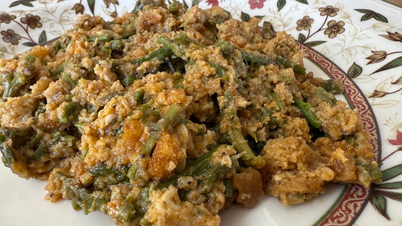 Guiso de espárragos-Cuevas del Becerro