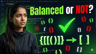 Check Balanced Parentheses Using Stack | Coding Interview Question | JavaScript