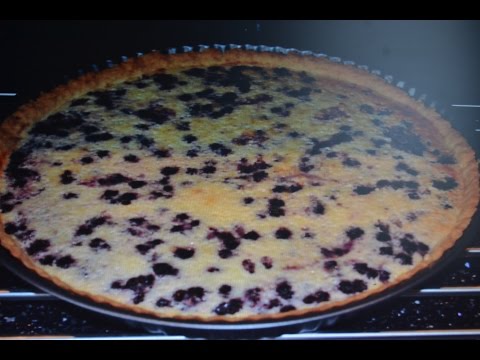 Видео рецепт Черничный торт со сметаной