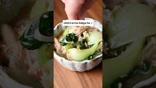 🍃 Japanese Dressed Salad with Enoki (Wasabi-Ae Salad Recipe)