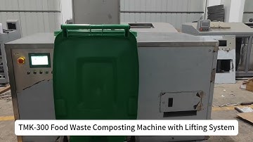 300-500KGs Organic Food Waste Composting Machine with Lifting System