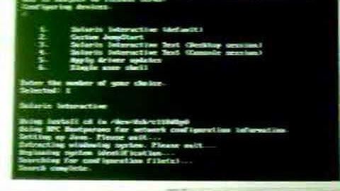 Installation Sun Solaris 10 - (Part 4-19)