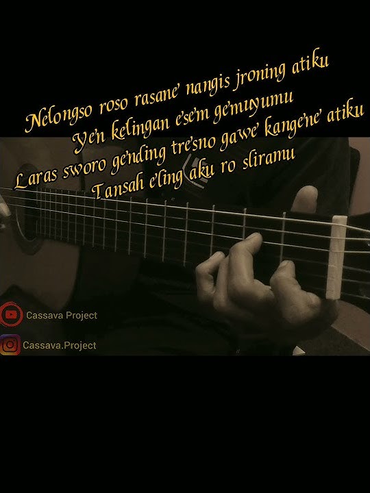 Story WA Gitar Lagu Jawa - Tresno Waranggono ( Cover Guitar )