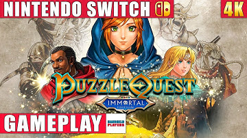 Puzzle Quest: Immortal Edition Nintendo Switch 1 Gameplay in 4K