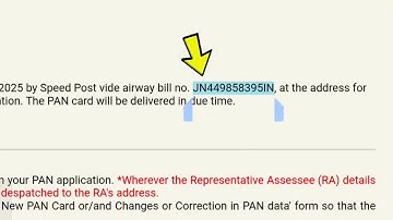 PAN Card Tracking ID Se Status Check Kaise Kare
