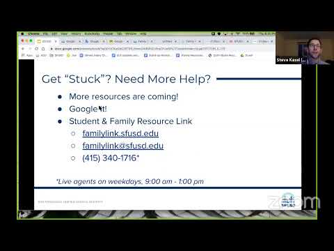 SFUSD Family Webinar #3: Diving Deeper with SFUSD Technology Apps