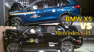 BMW X5 vs Mercedes GLE – Crash Test Comparison