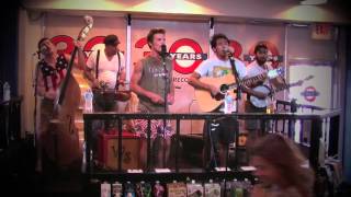 The Whiskey Shivers "Head Up High" live at Waterloo Records in Austin, TX