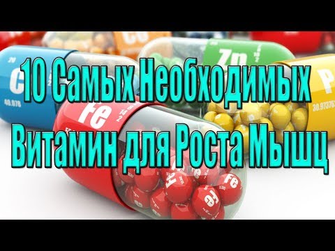 5 самых важных витаминов для роста и восстановления мышц