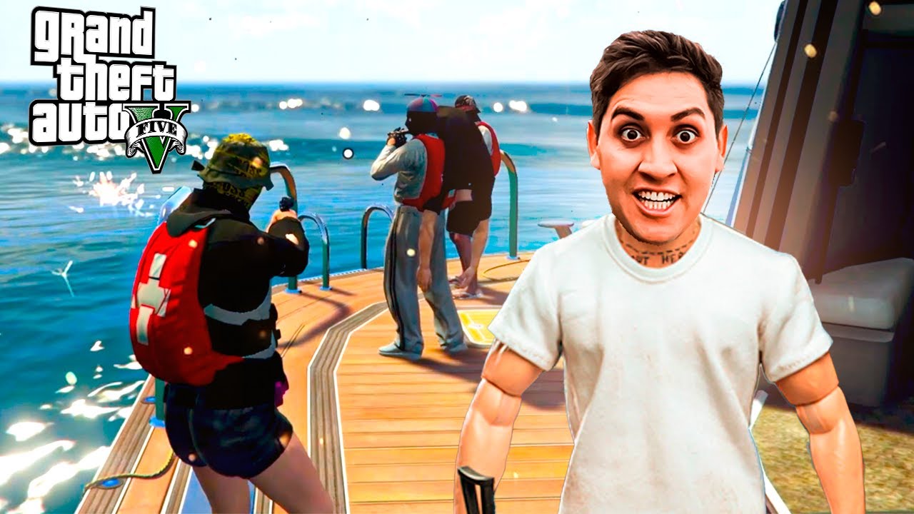 FIZ UM 4SSALTO EM ALTO MAR NO GTA RP