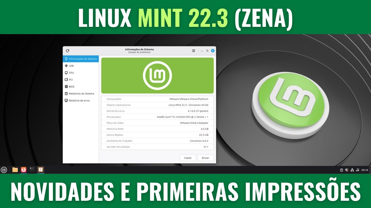 Todas as Novidades do Linux Mint 22.3 (Zena) - Uma Ótima