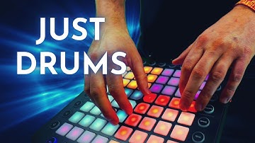 Finger Drumming Improvisation Using Odd Time Signatures... (Launchpad Pro)