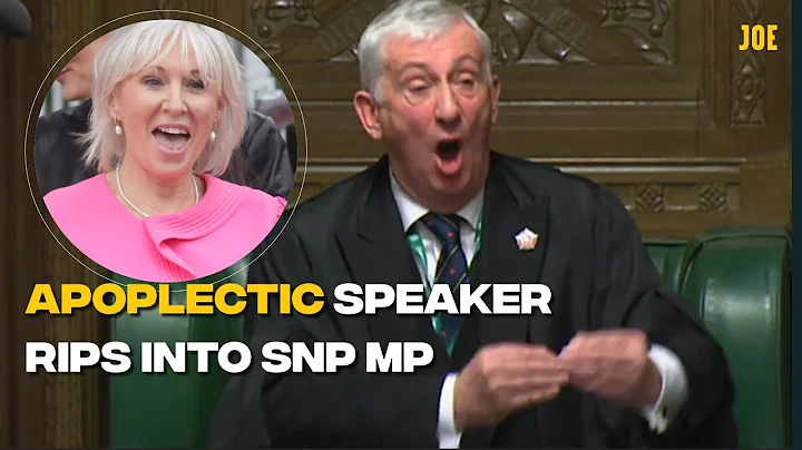 Speaker goes fully mental over Nadine Dorries lyin...