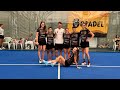Playout Serie B femminile - GPADEL vs Arma Padel Latina 62/57/63