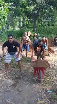 Tiktok kuli bangunan