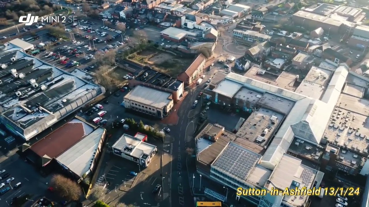 Sutton in Ashfield 13/1/24 , DJI MINI 2 SE