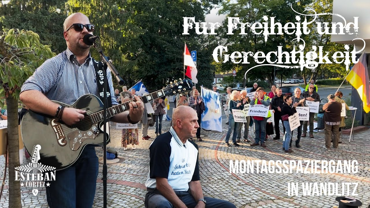 🕊️ Auf die Straße für Frieden und Gerechtigkeit - Montagsdemo in Wandlitz (15.9.2025)