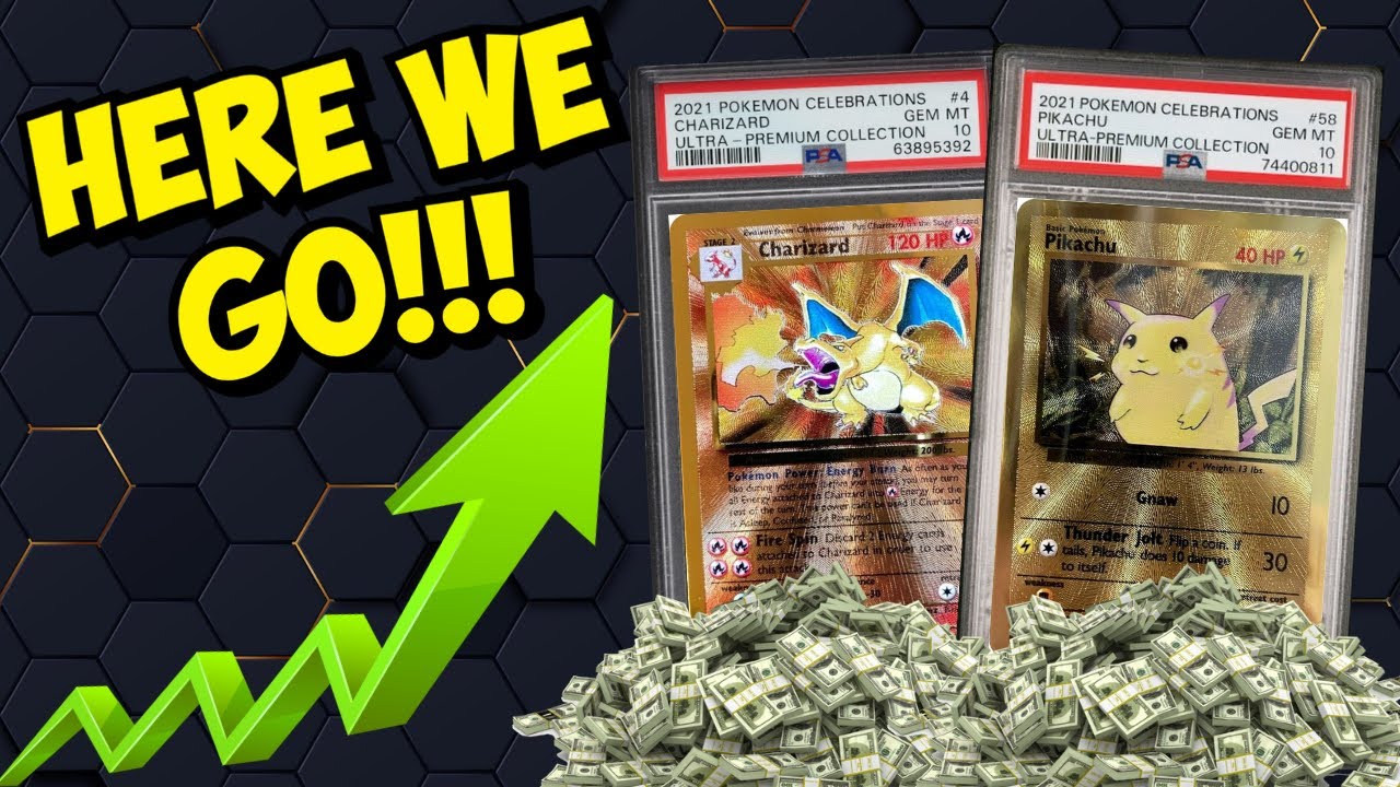 Pokemon Card Auctions Of The Week! Metal Celebrations Cards Are