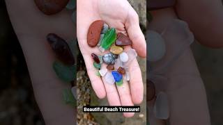 STUNNING Sea Glass On Michigan&#39;s Lake Huron! #treasure #history #treasurehunting #seaglass