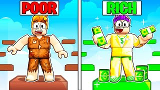 Can We Beat POOR vs RICH Obby In ROBLOX!? (EXPENSIVE)