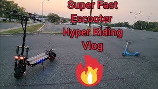 Late Evening #Ride on #Laotie #Ti30 #Hyper #Scooter #Insane 4k