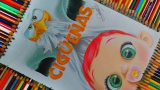 Dibujo De Cigüeñas La Historia Que No Te Contaron Storks -Speed Drawing