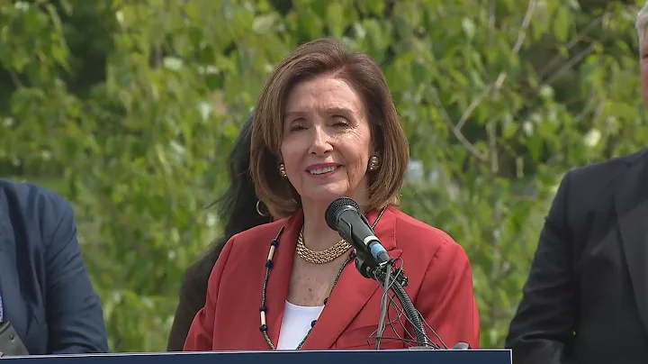 House Speaker Nancy Pelosi highlighting Infrastructure Investment and Jobs Act in University Place |