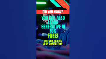 Enroll in Free Full Course on Generative AI