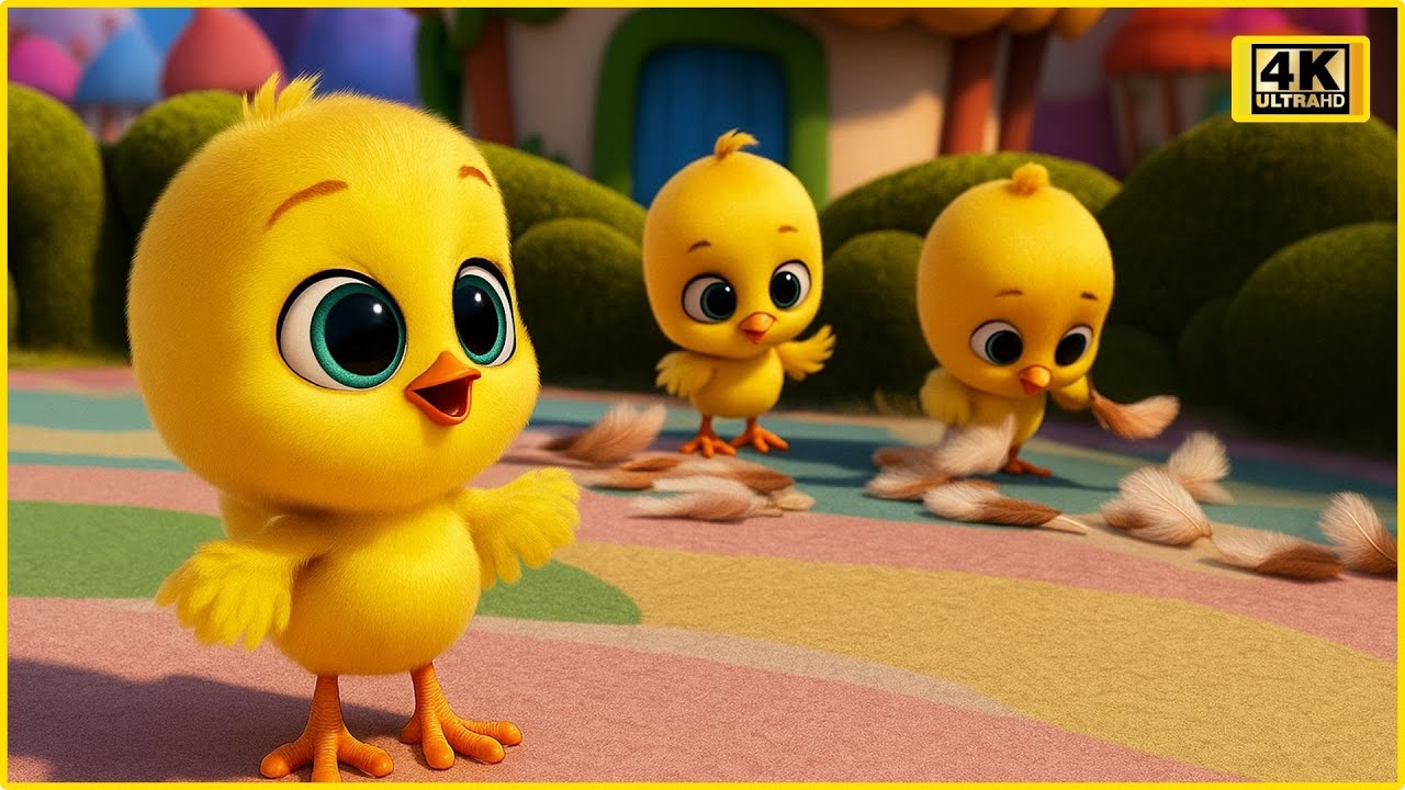 Đàn Gà Con Remix - Cún Con Dễ Thương - Nhạc Thiếu Nhi Sôi Động - Bài Hát Gà Trống Mèo Con Và Cún Con