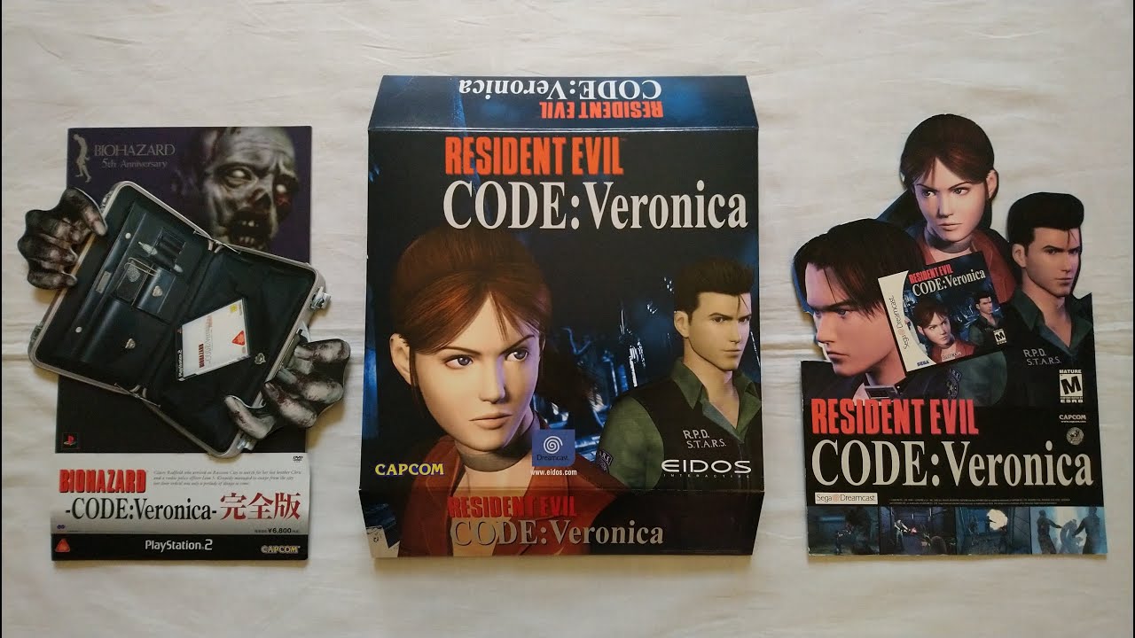 PS2 BioHazard Resident Evil Code Veronica Complete Capcom Japan