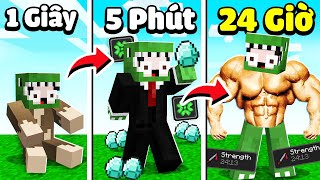 Minecraft Bedwars Cứ Mỗi 1 Giây Nhận Được 1 Món Quà Siêu Vip ?? * KHANGG Troll Noob Team