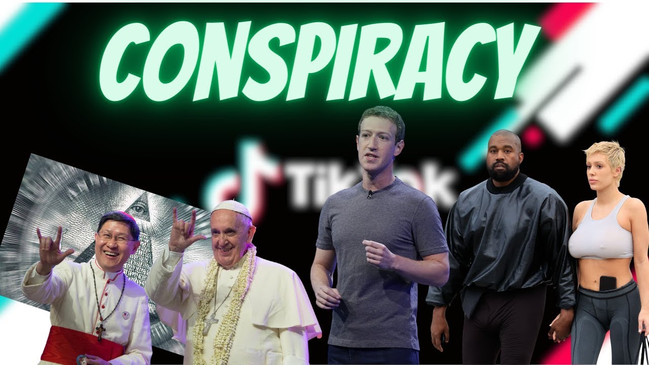 Spooky and Creepy Conspiracy Theory TikTok 2023 ( Kanye West, Mark Zuckerberg ) [REACTION!!!]