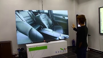 Helios Interactive Shop Window with Kinect