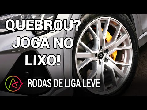 Vídeo: Você pode consertar rodas de liga leve com desgaste?